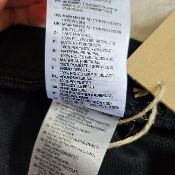 Adidas Women's Black Essentials 3-Stripes Tricot Pants Size: M - Picture 11 of 12